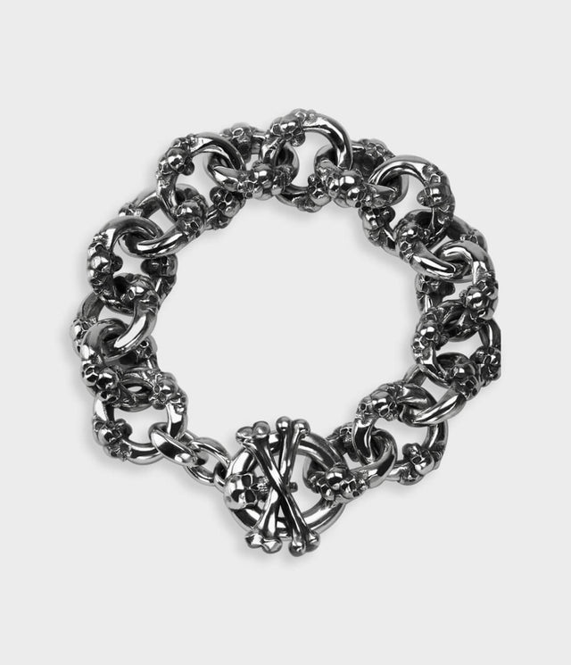 Dia De Los Muertos Skull Bracelet by Stephen Einhorn